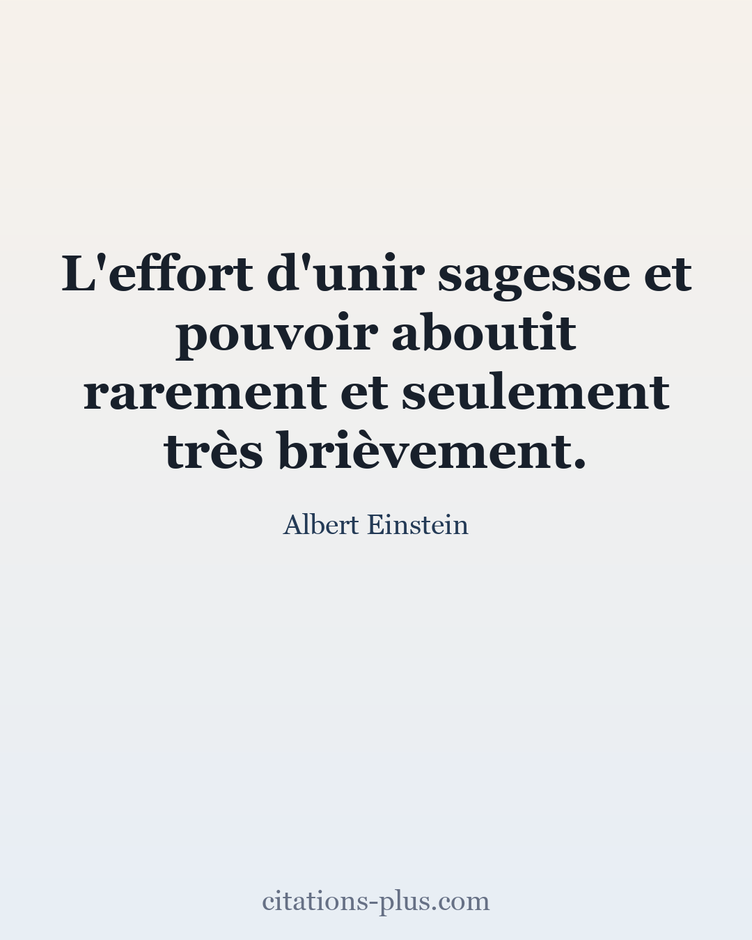 Carte Premium clair — Albert Einstein