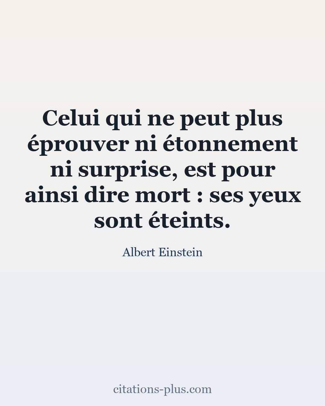 Carte Premium clair — Albert Einstein