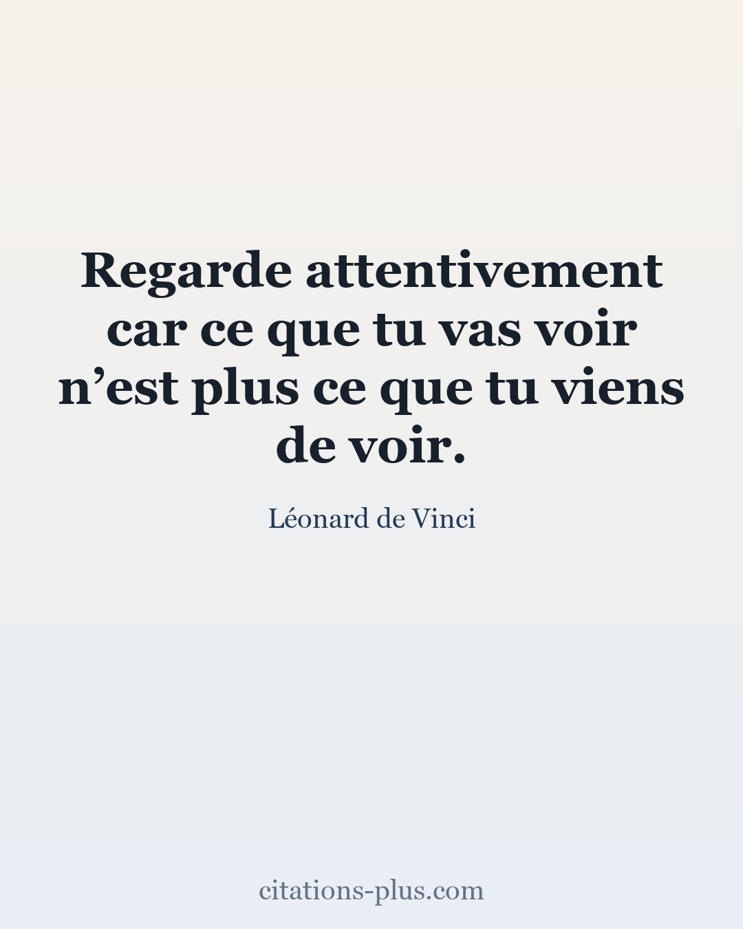 Carte Premium clair — Léonard de Vinci