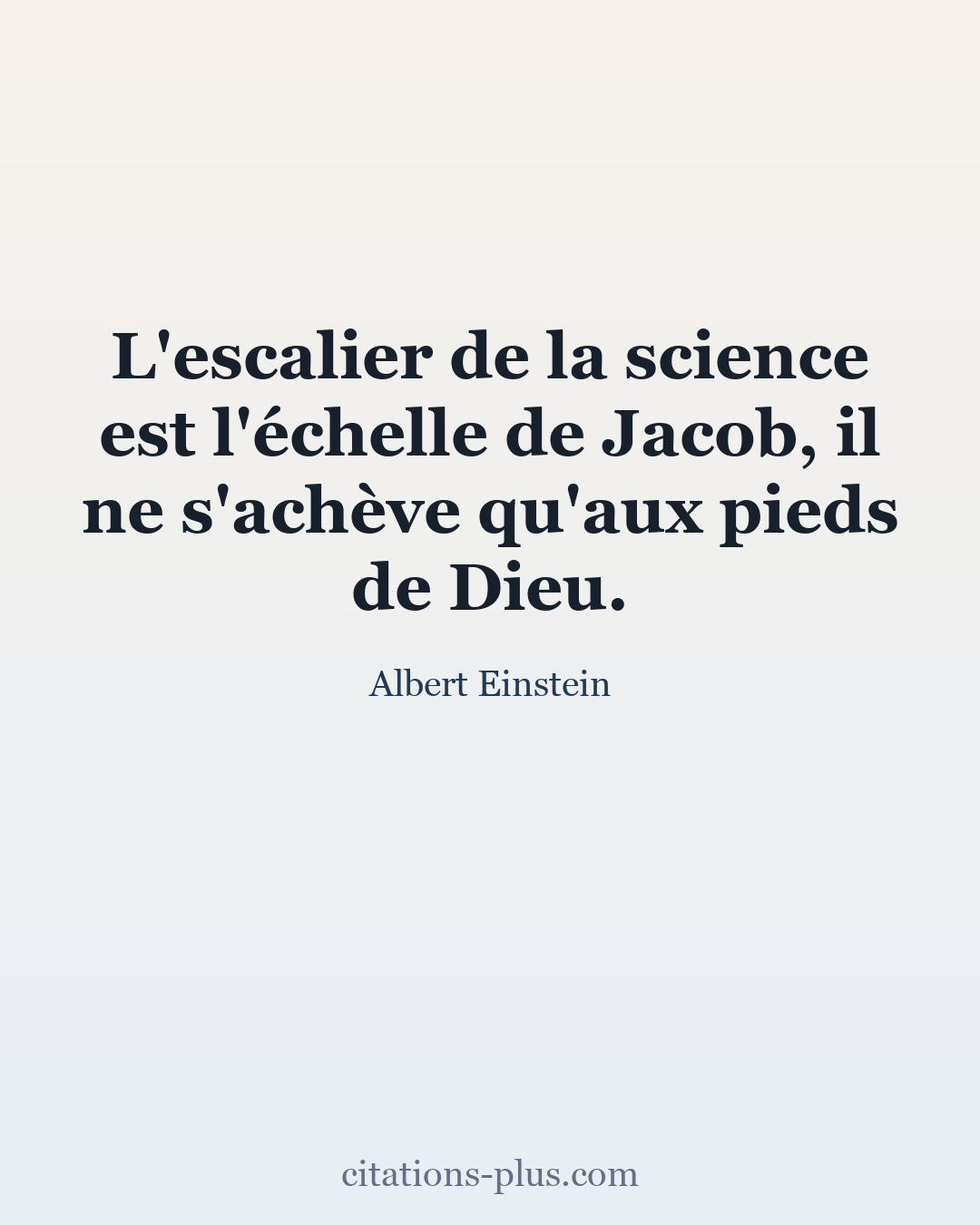 Carte Premium clair — Albert Einstein