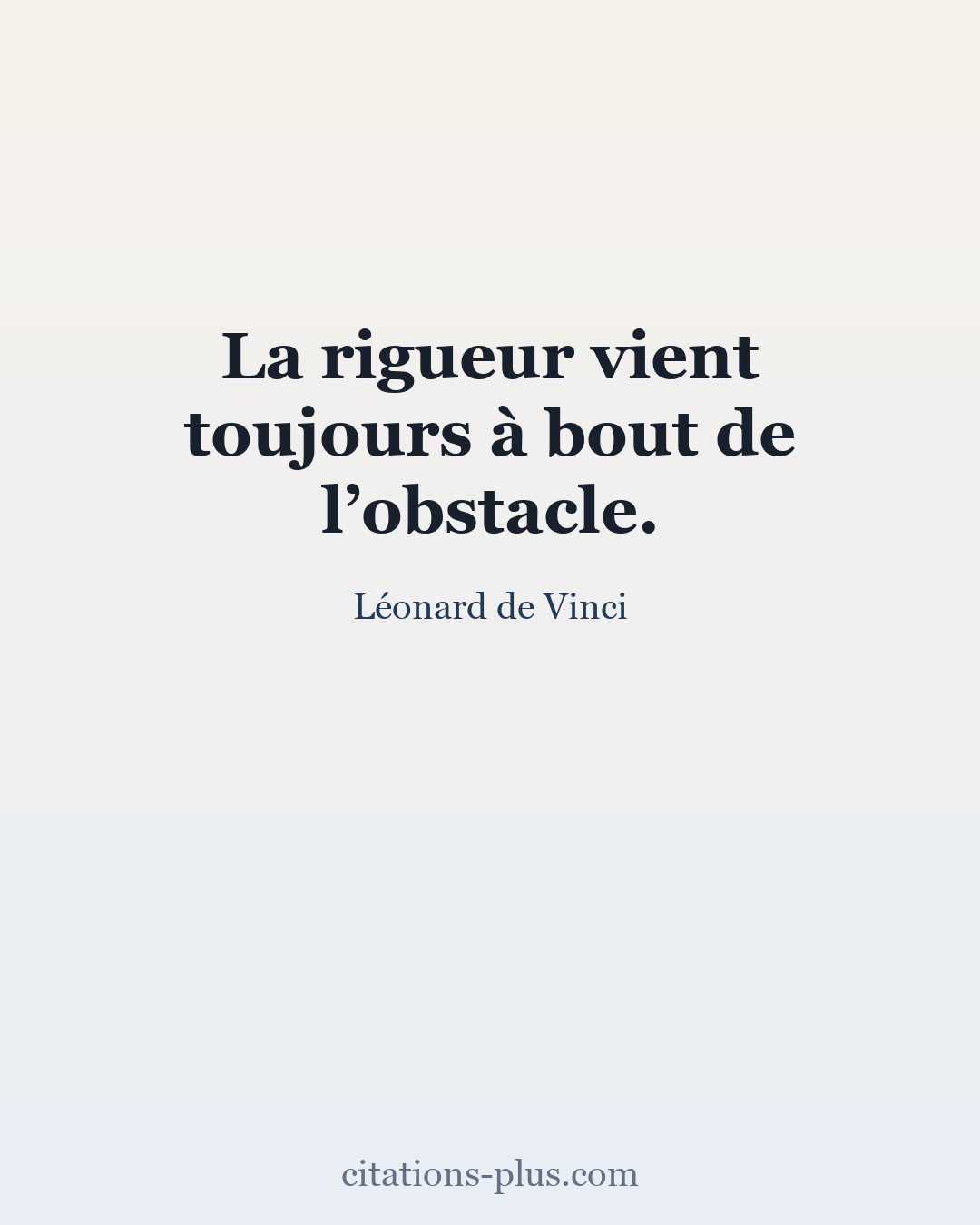 Carte Premium clair — Léonard de Vinci