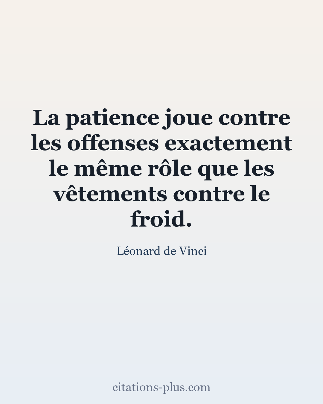 Carte Premium clair — Léonard de Vinci