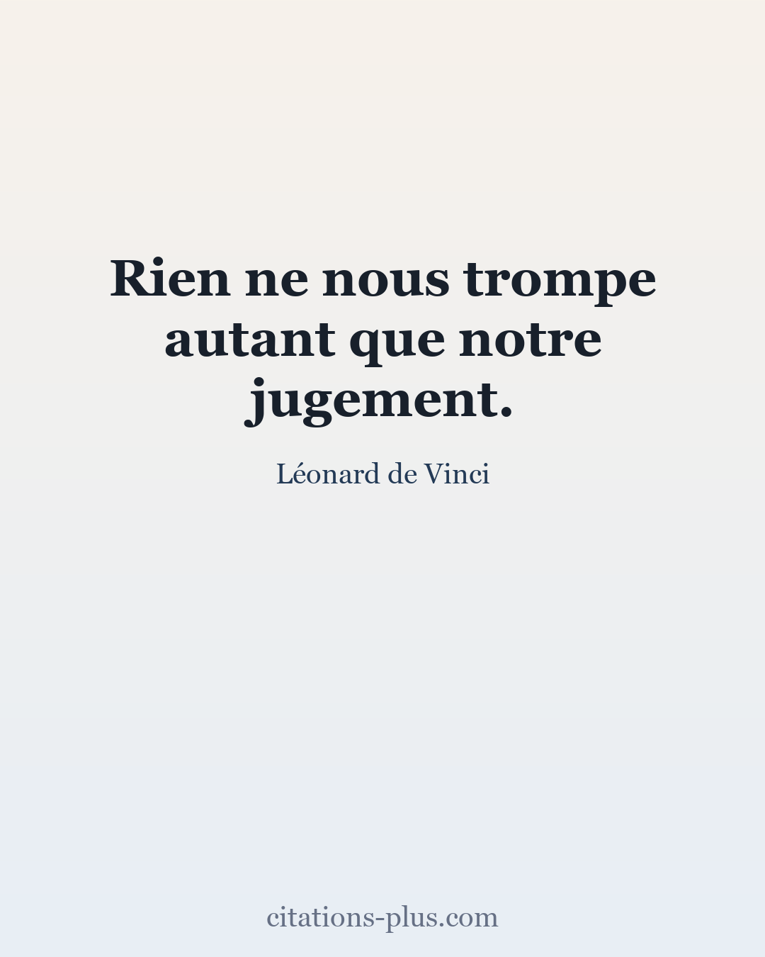 Carte Premium clair — Léonard de Vinci