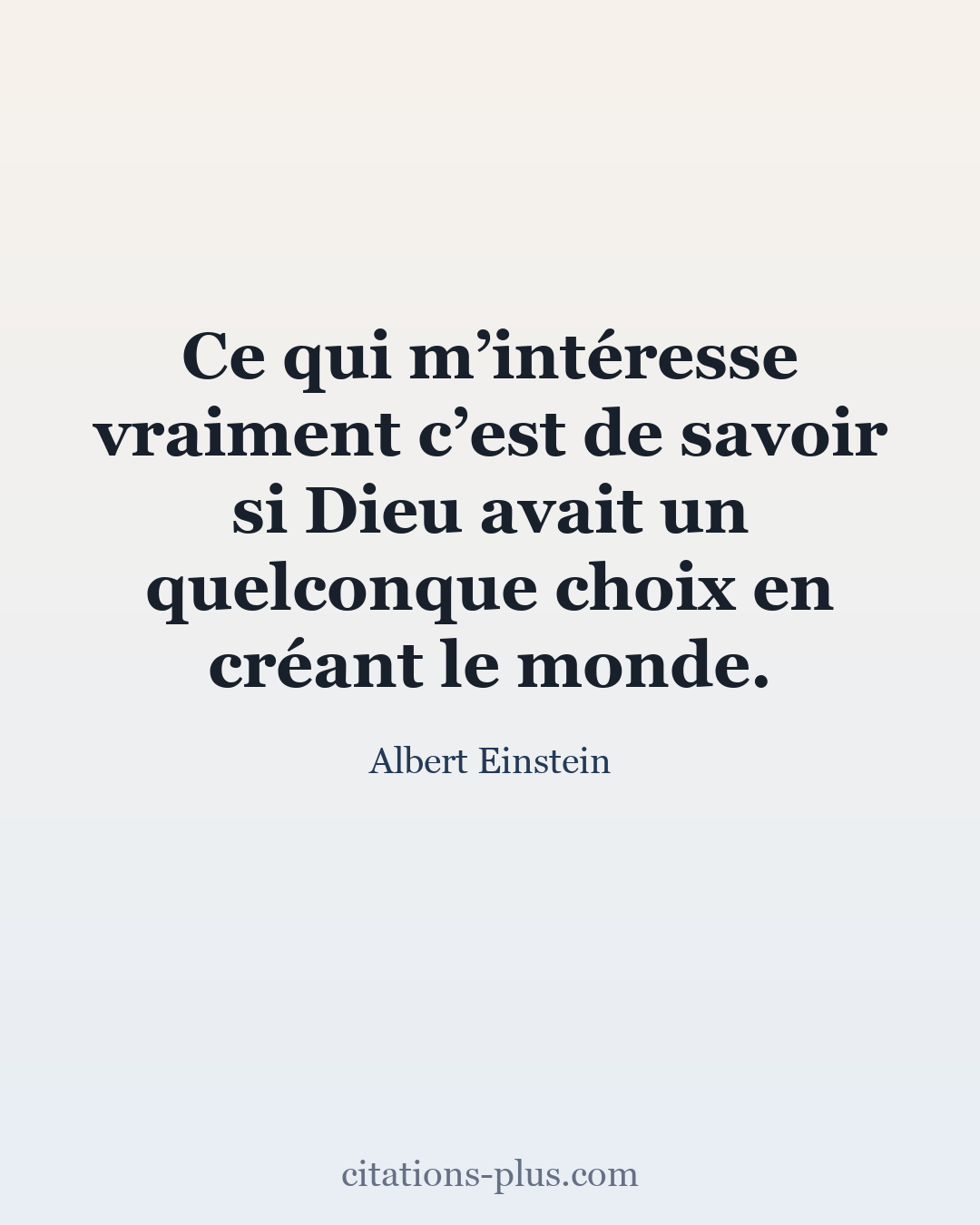 Carte Premium clair — Albert Einstein
