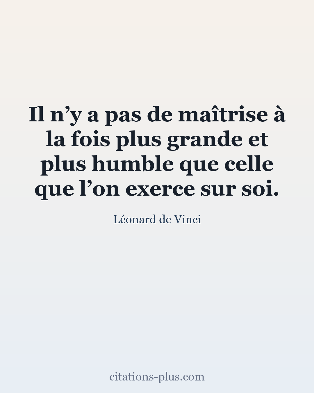 Carte Premium clair — Léonard de Vinci
