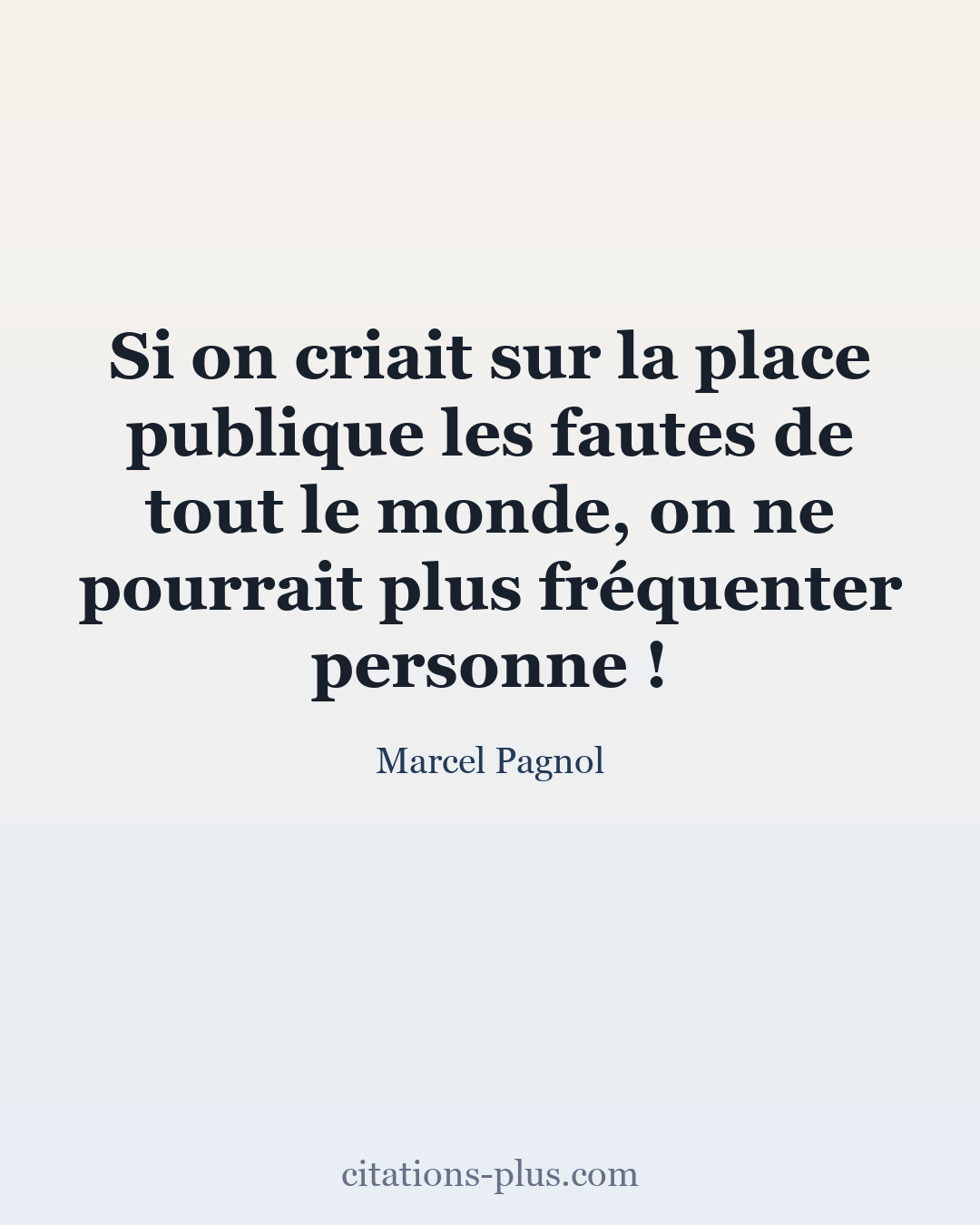 Carte Premium clair — Marcel Pagnol