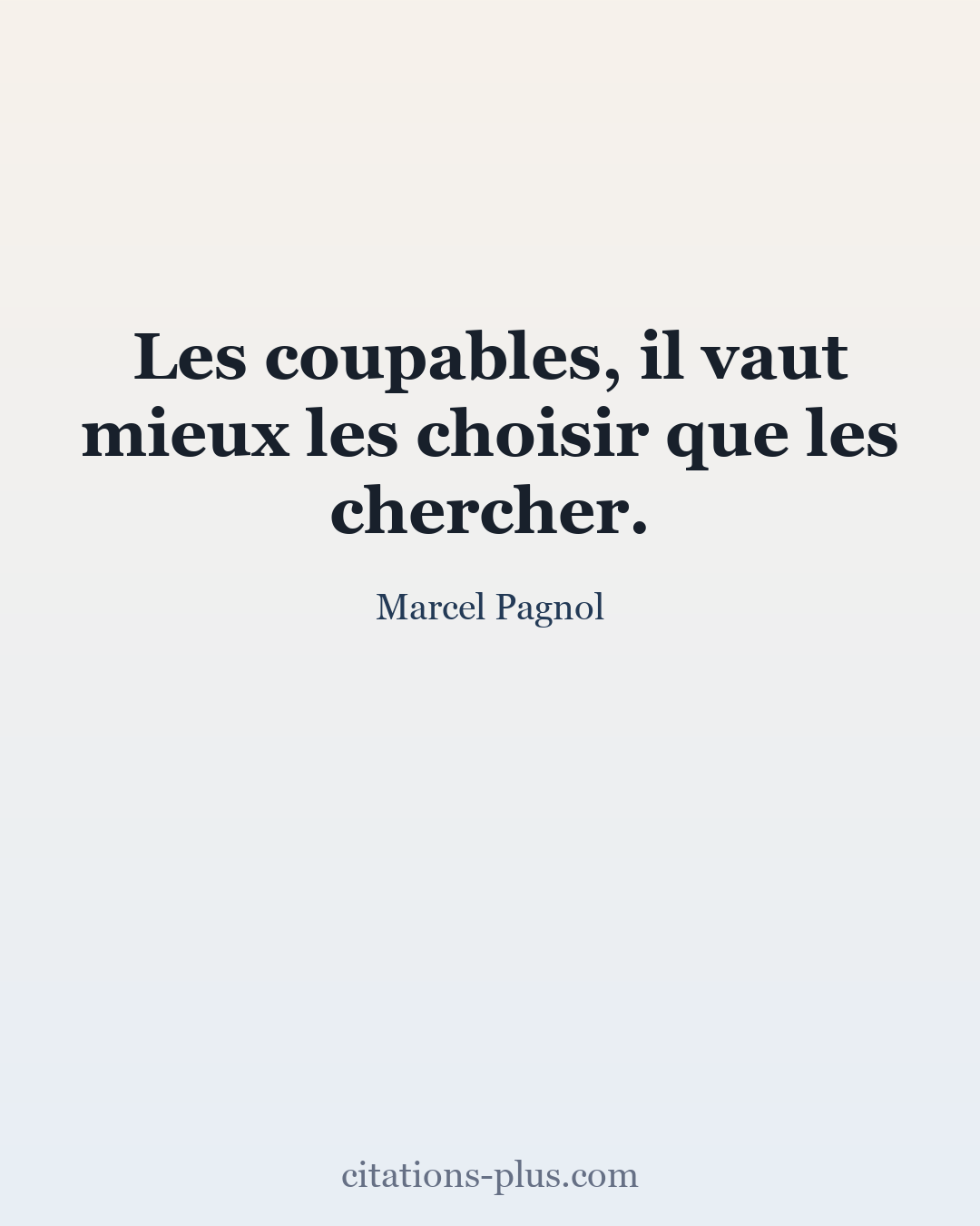 Carte Premium clair — Marcel Pagnol