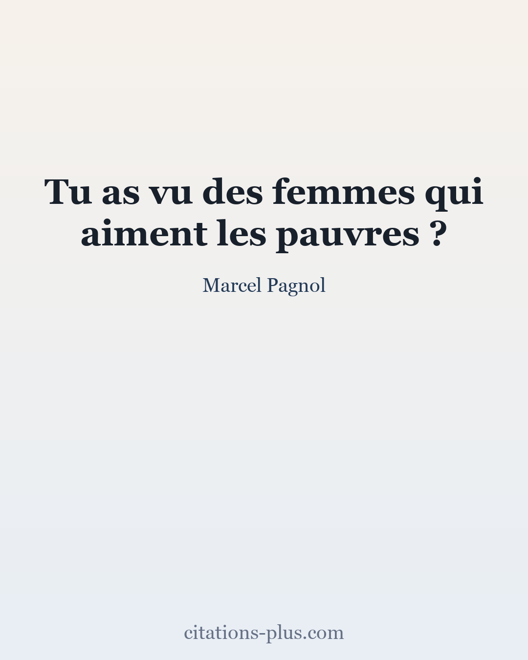 Carte Premium clair — Marcel Pagnol