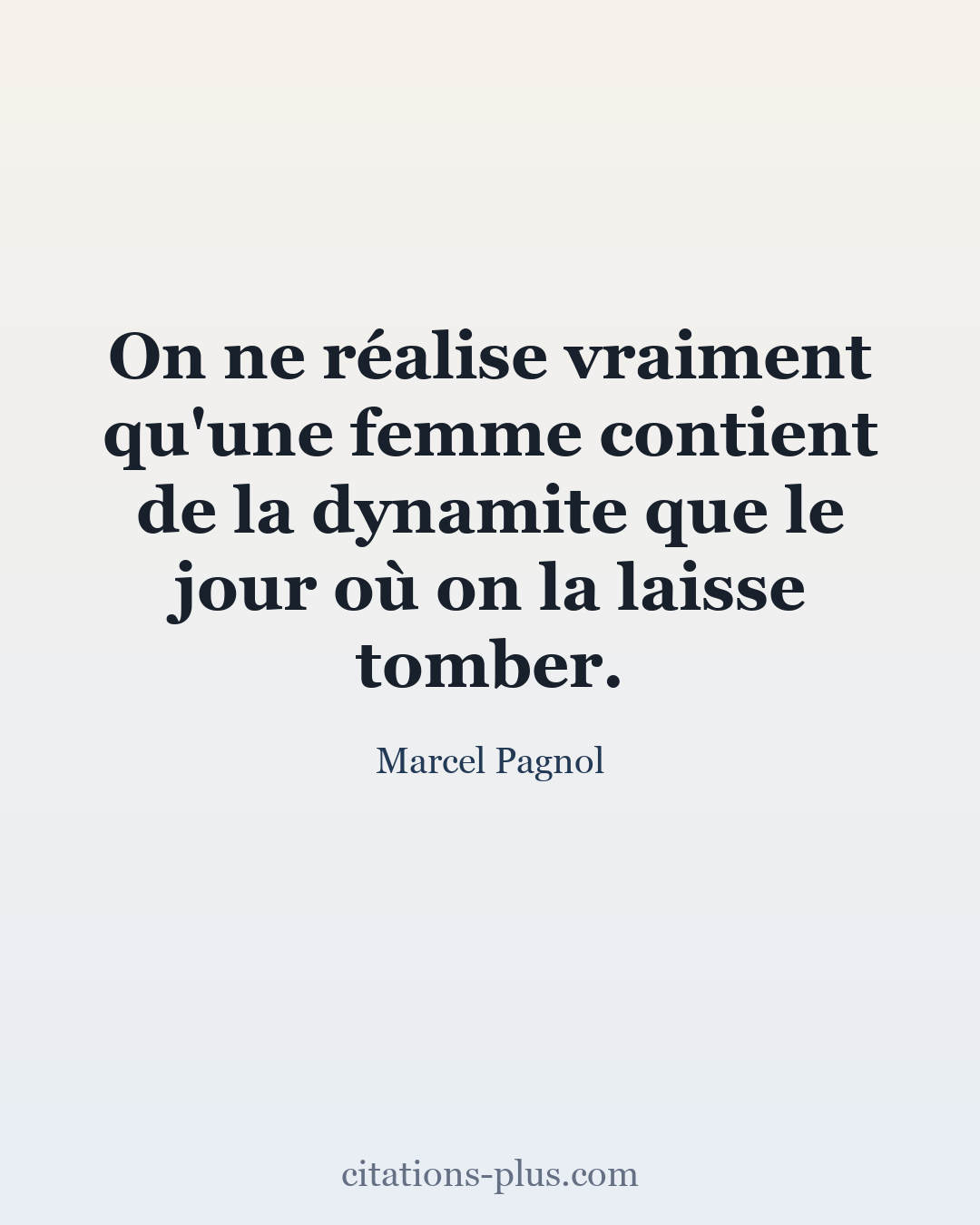Carte Premium clair — Marcel Pagnol