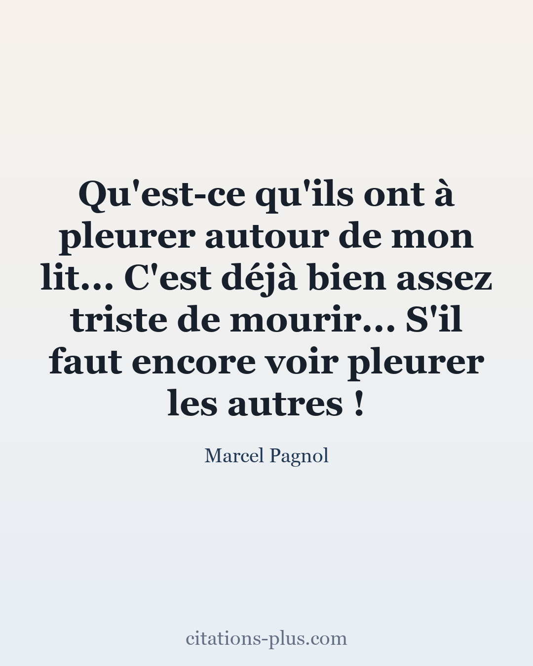 Carte Premium clair — Marcel Pagnol