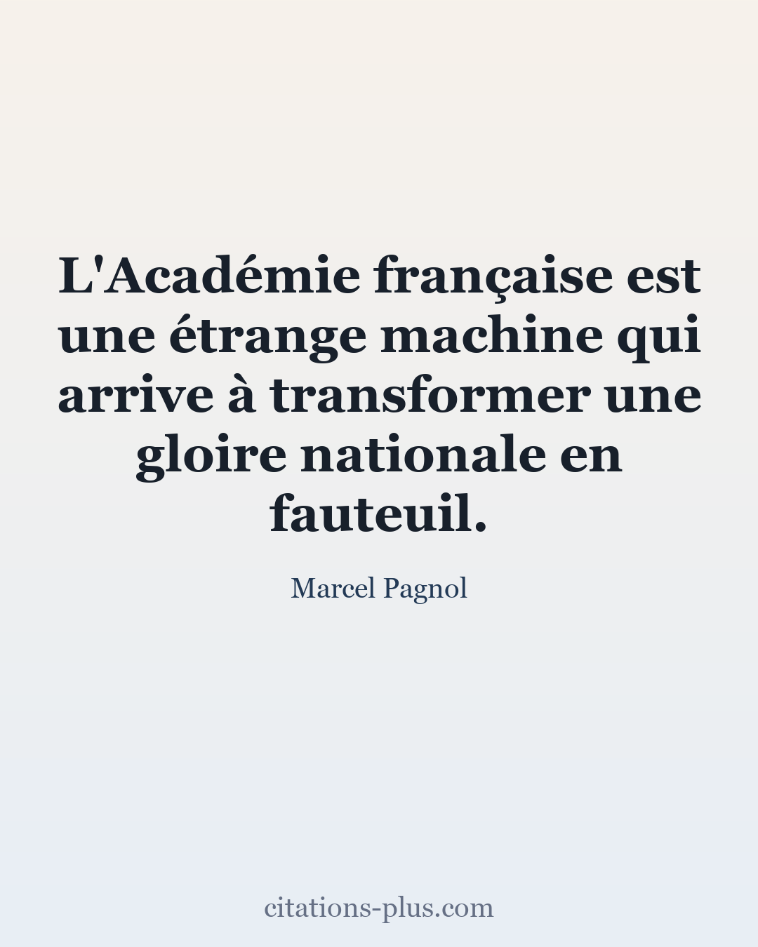 Carte Premium clair — Marcel Pagnol