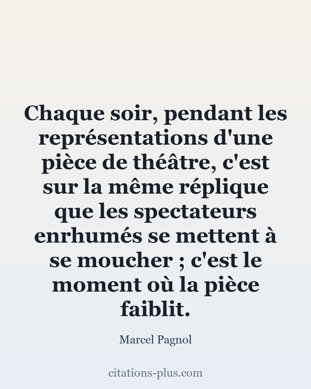 Carte Premium clair — Marcel Pagnol