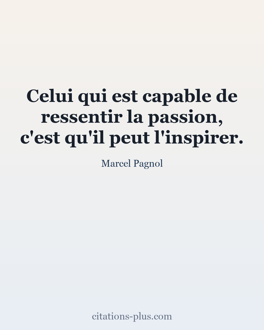 Carte Premium clair — Marcel Pagnol