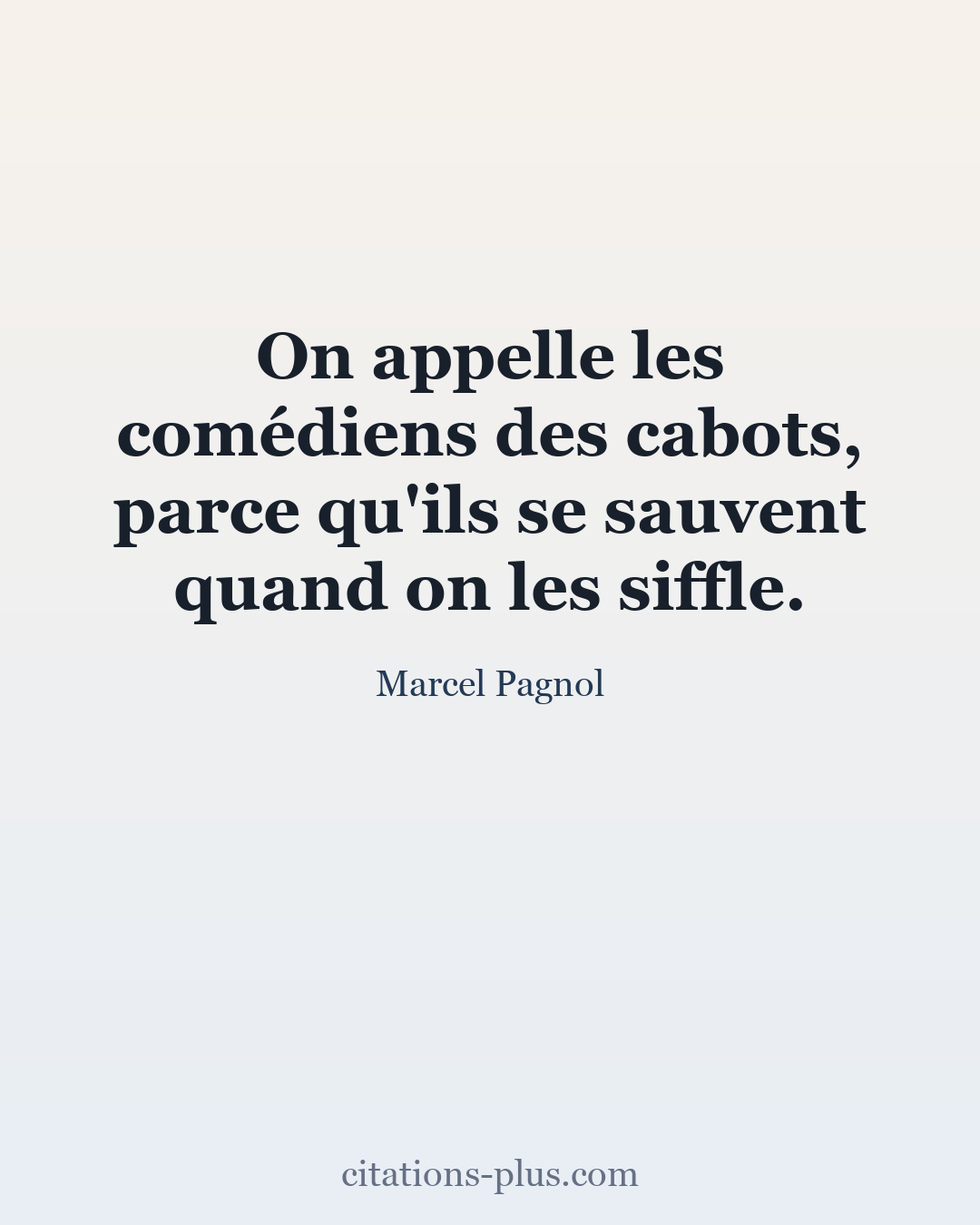 Carte Premium clair — Marcel Pagnol