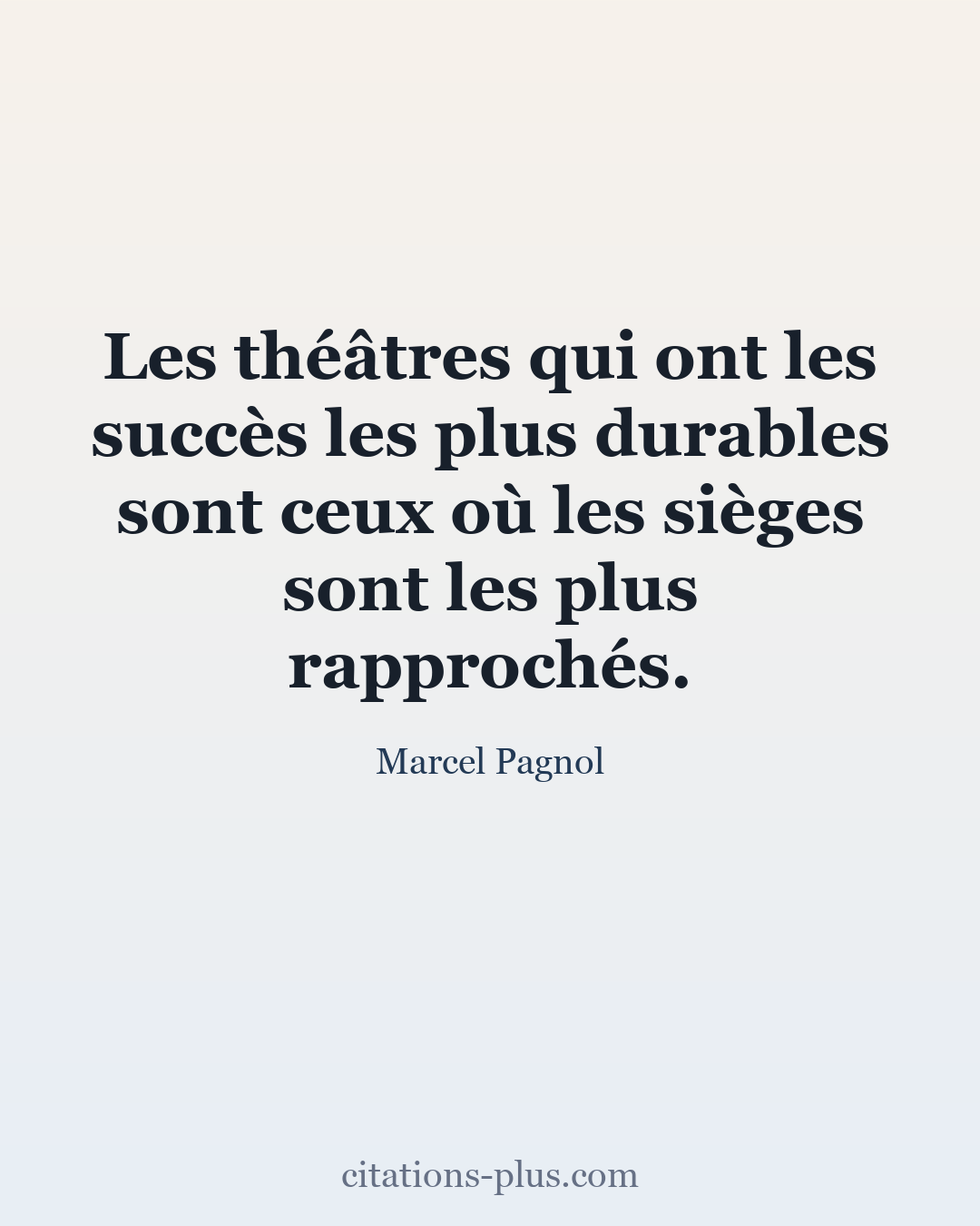 Carte Premium clair — Marcel Pagnol