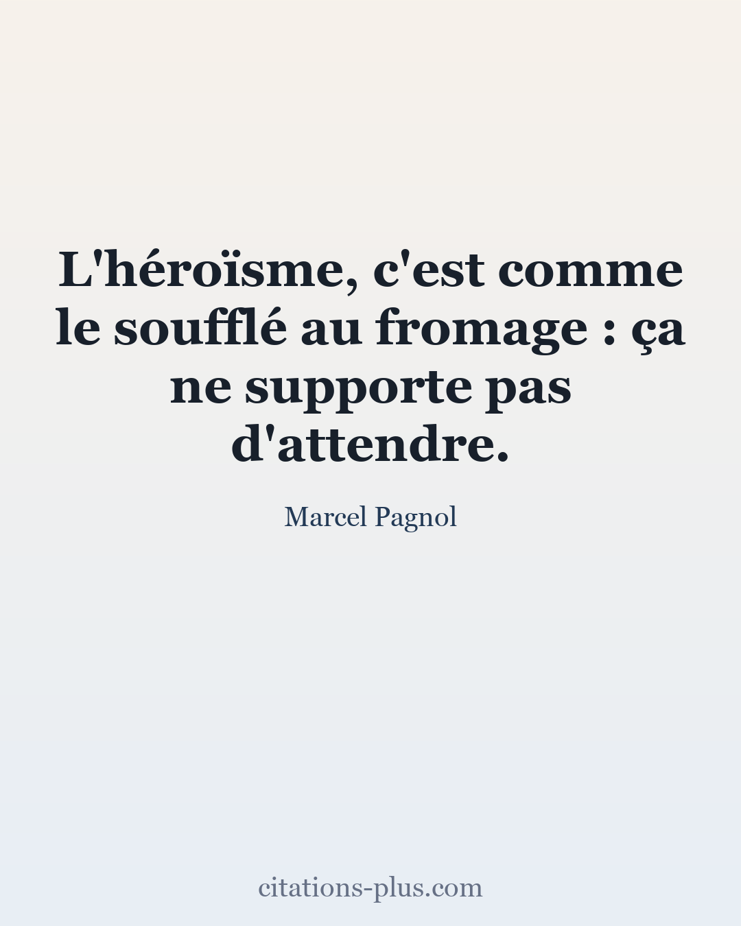 Carte Premium clair — Marcel Pagnol