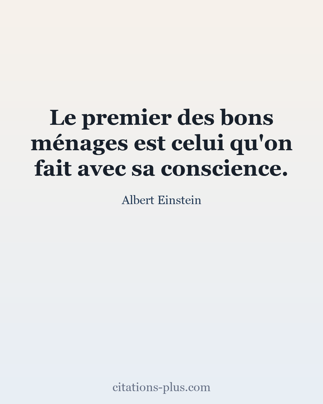 Carte Premium clair — Albert Einstein