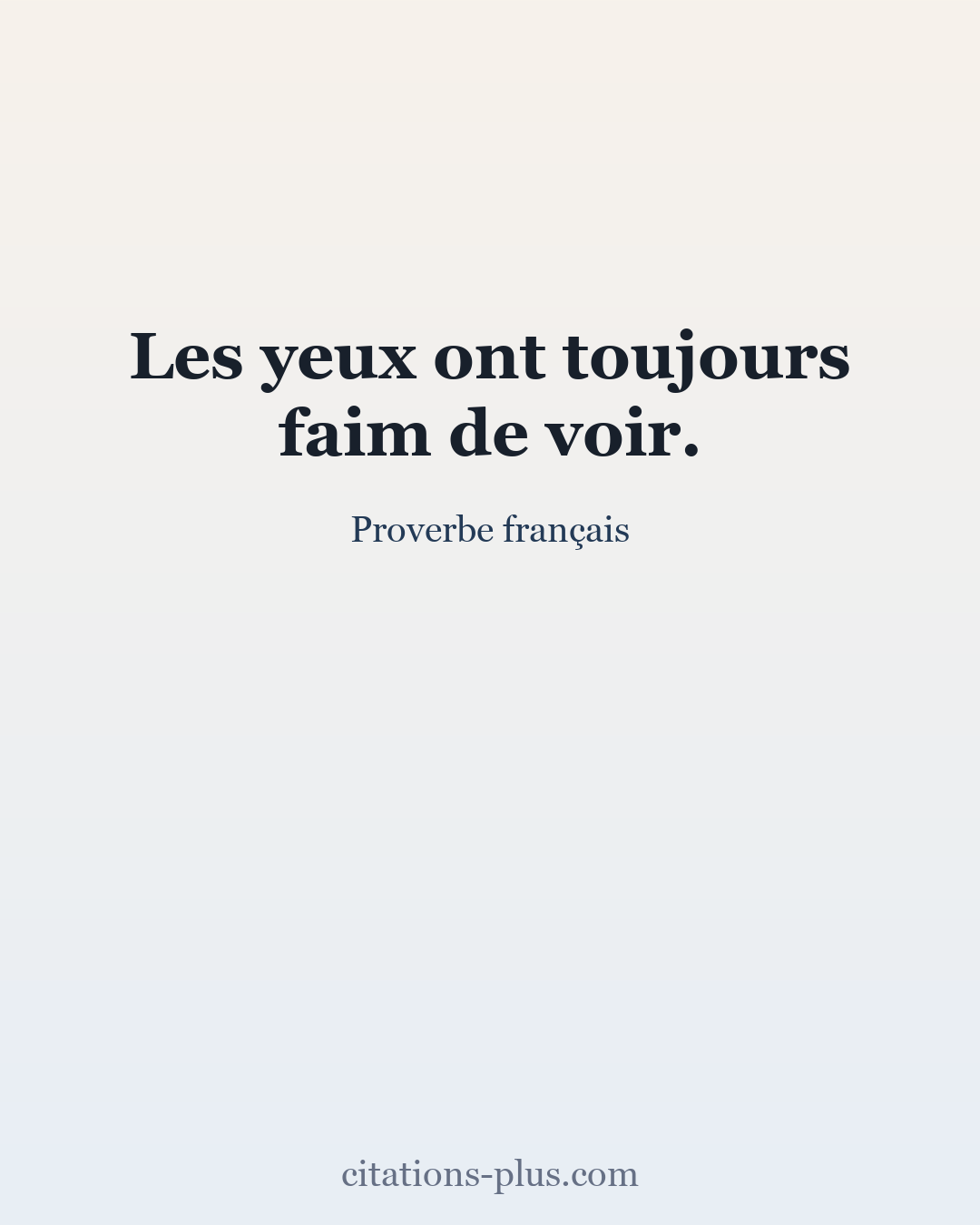 Carte Premium clair — Proverbe français