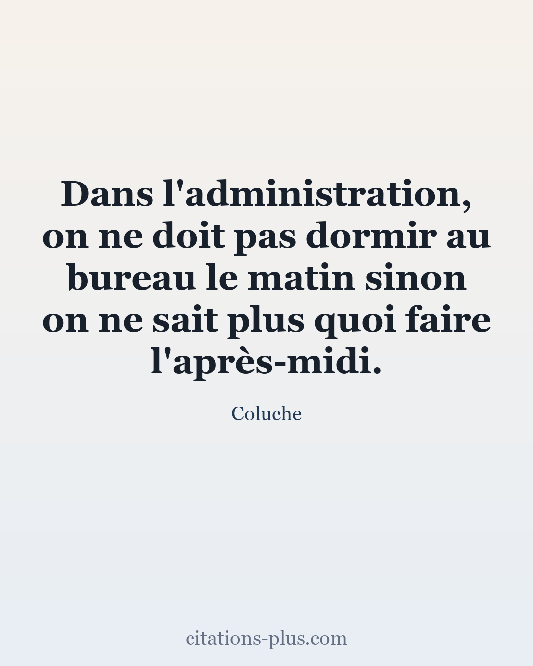 Carte Premium clair — Coluche