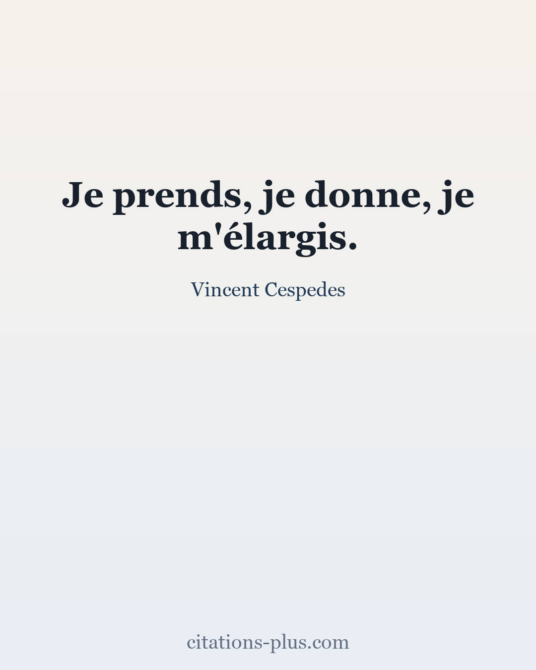 Carte Premium clair — Vincent Cespedes