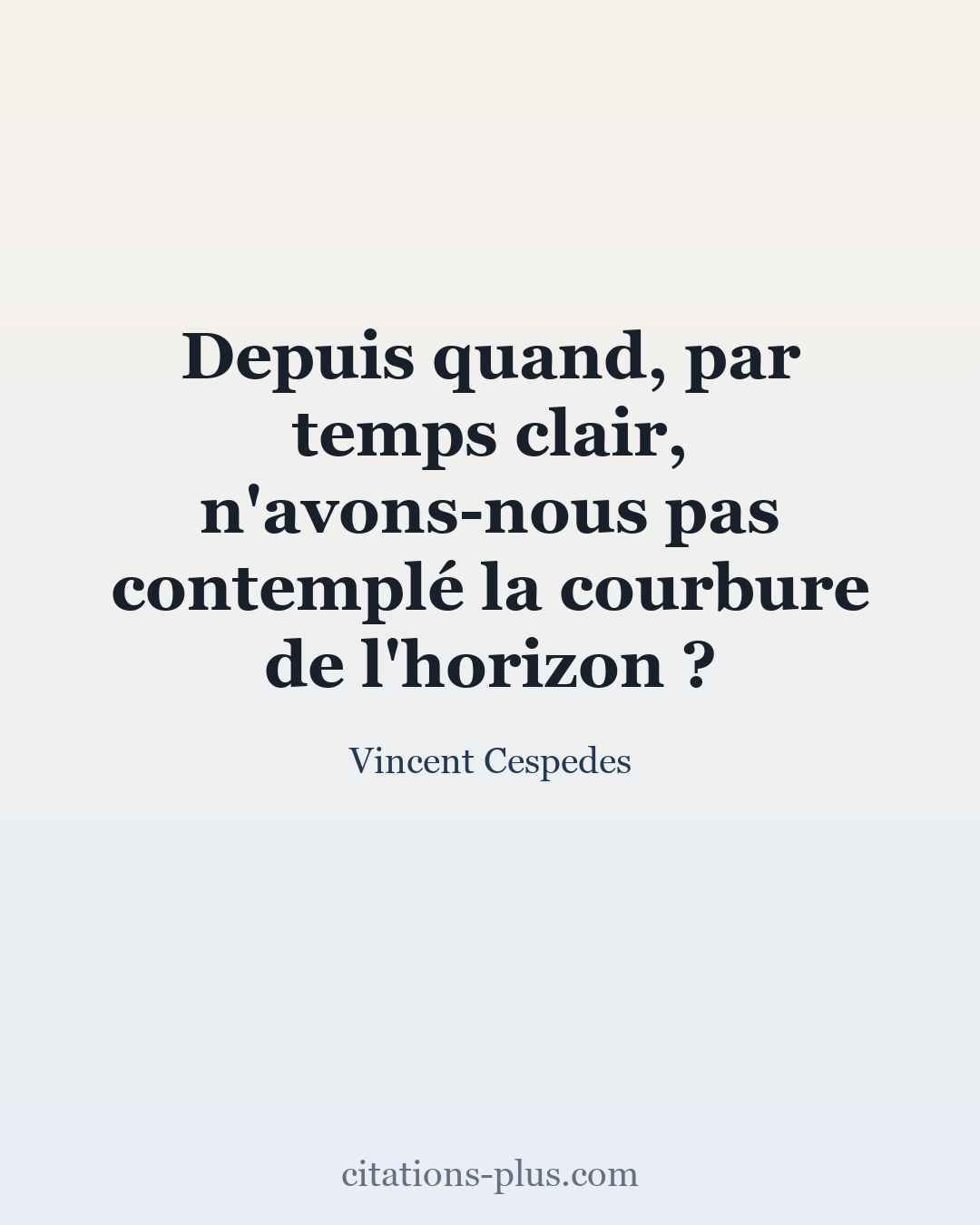 Carte Premium clair — Vincent Cespedes