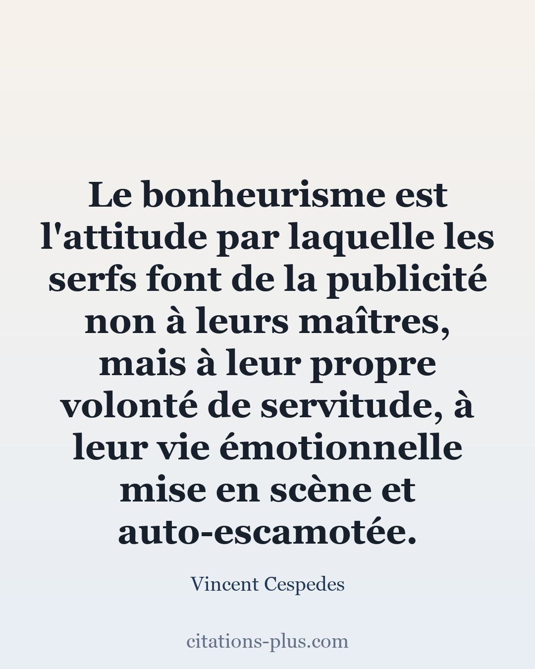Carte Premium clair — Vincent Cespedes