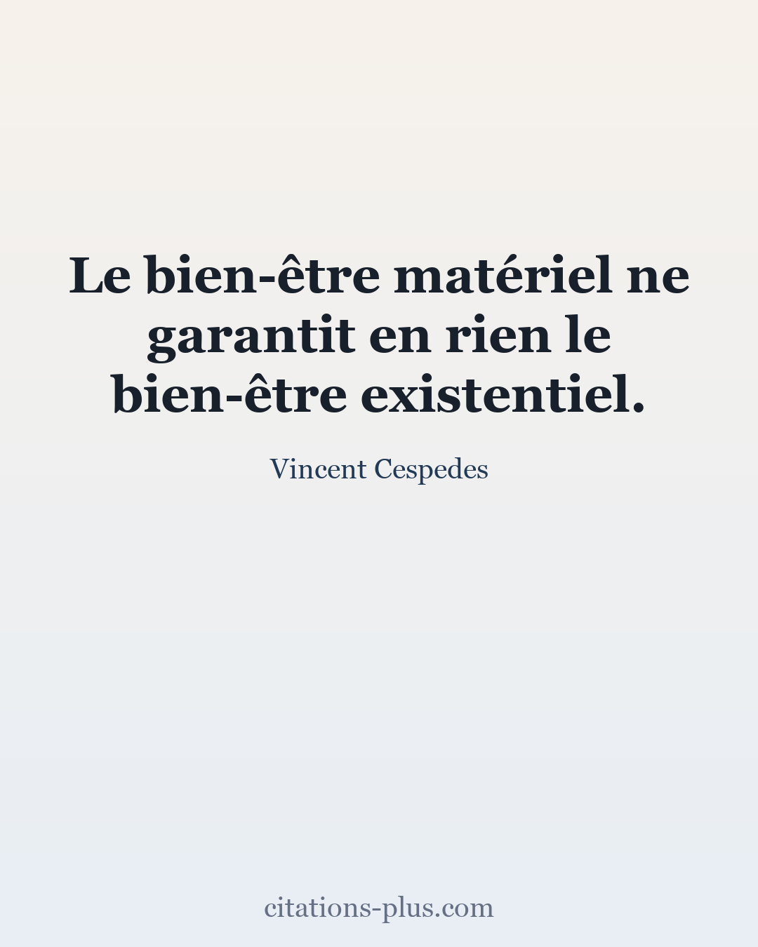 Carte Premium clair — Vincent Cespedes