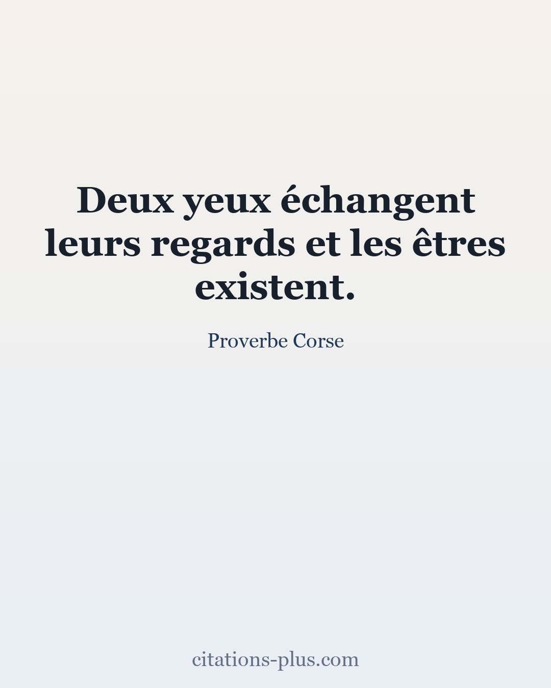 Carte Premium clair — Proverbe Corse